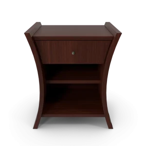 Bedside Table African Cherry